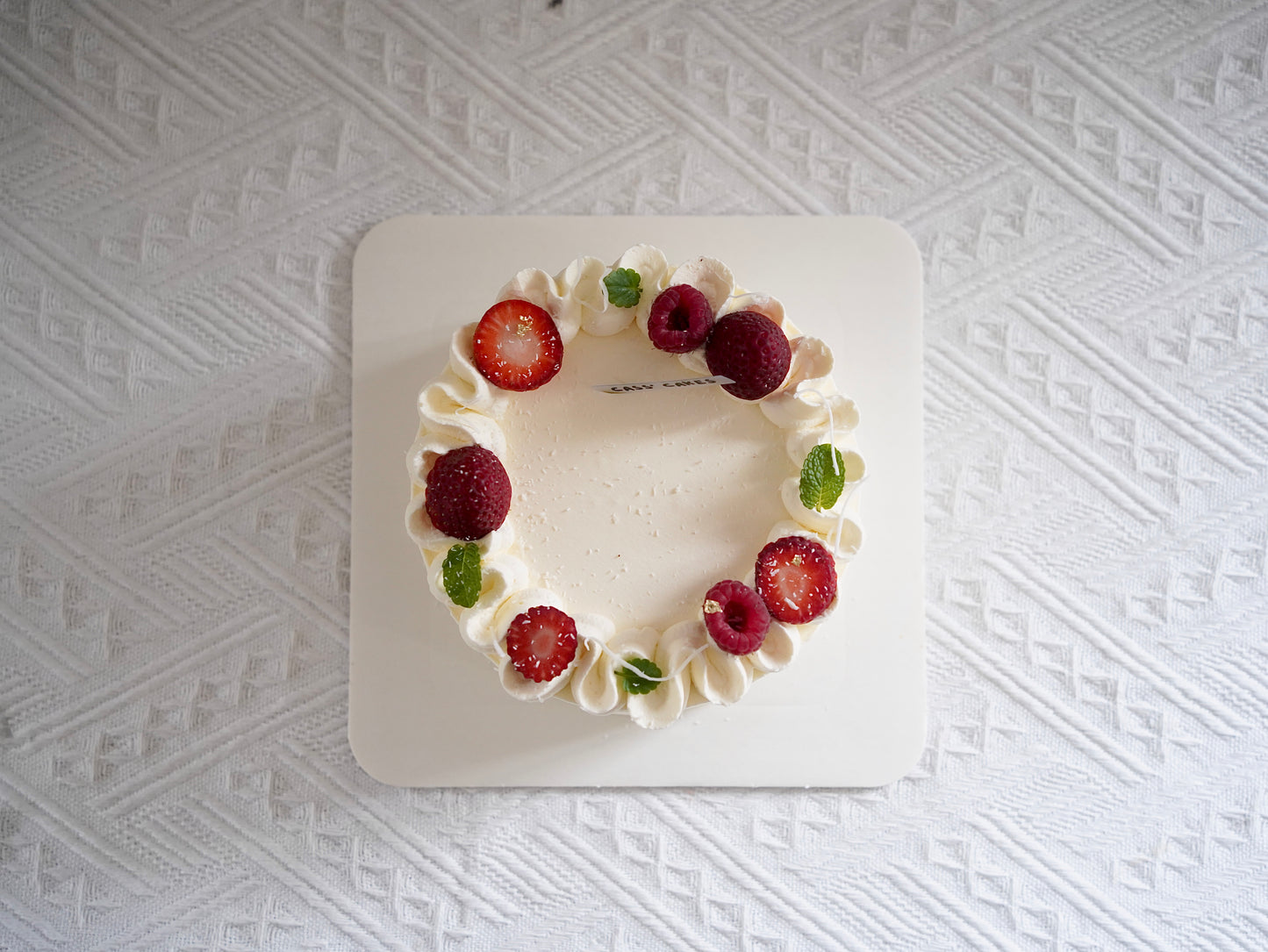 Strawberry Chantilly Cake