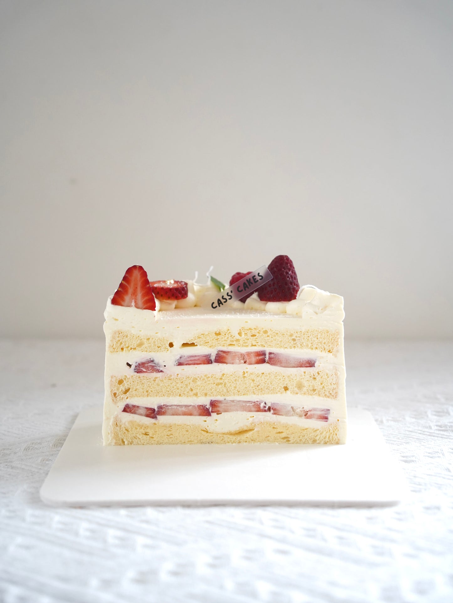 Strawberry Chantilly Cake