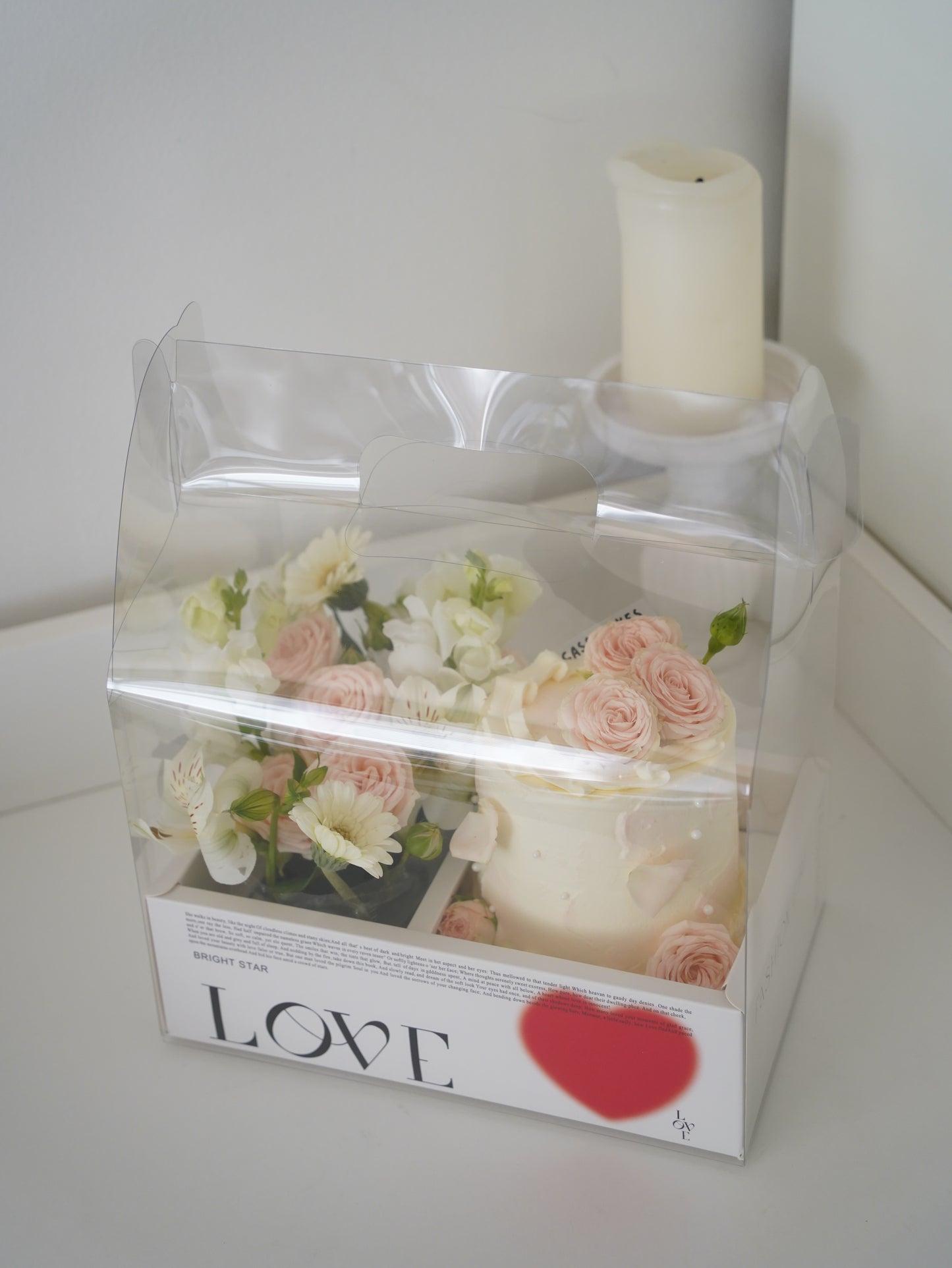 **Valentine's Day Limited Edition**Floral Cake Gift Box