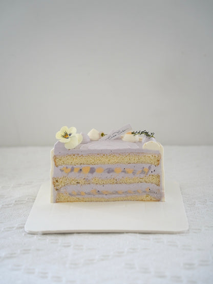 Taro Salted Egg Yolk Cake