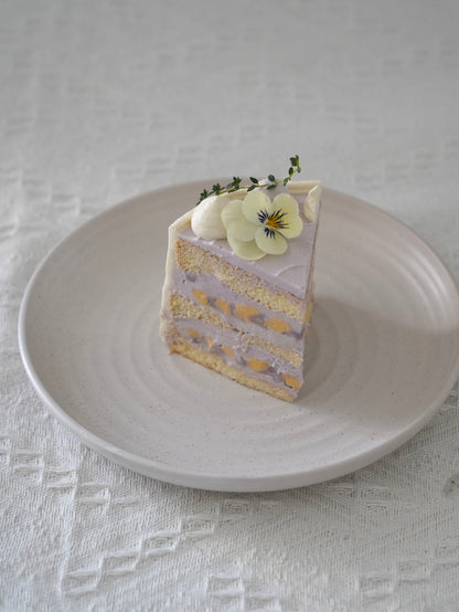 Taro Salted Egg Yolk Cake